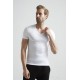 Erdem Ekru V-Yaka Slim Unisex T-Shirt 1025 Renk Siyah Beden S