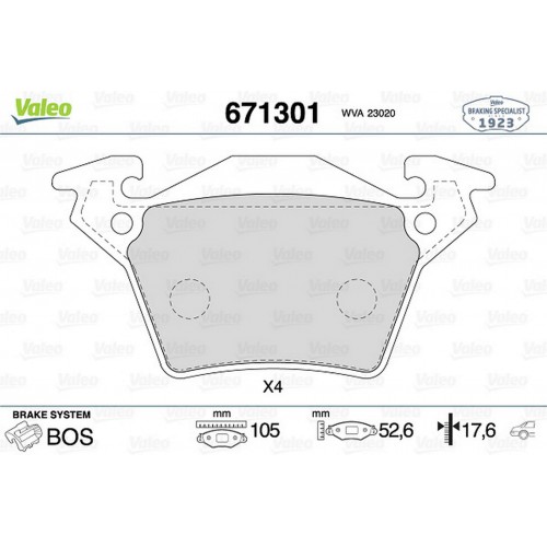 FREN BALATASI ARKA MERCEDES VITO W638 96 03