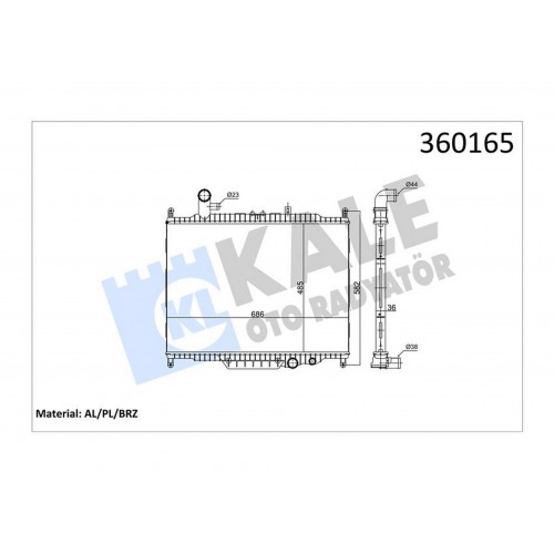 MOTOR SU RADYATORU 306DT RANGE ROVER SPORT I L320 09 13 DISCOVERY 4 09 18