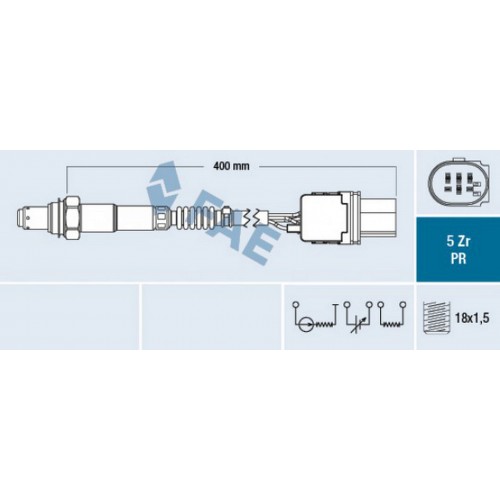 OKSIJEN SENSORU FORD RANGER TKE : 2.2 TDCI 11 CITROEN C5 III RD : 3.0 HDI 240 09 C6 TD 3.LAND ROVER DISCOVERY SPORT L550 2.2 D 4 4 14 FREELANDER 2 L359 2.0 Si4 4 4 11 14 FREELANDER 2