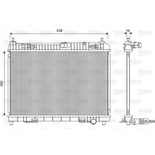 MOTOR SU RADYATORU FIESTA 1.25 16V 1.4 16V 08 B MAX 1.4 16V 12 350 558 18