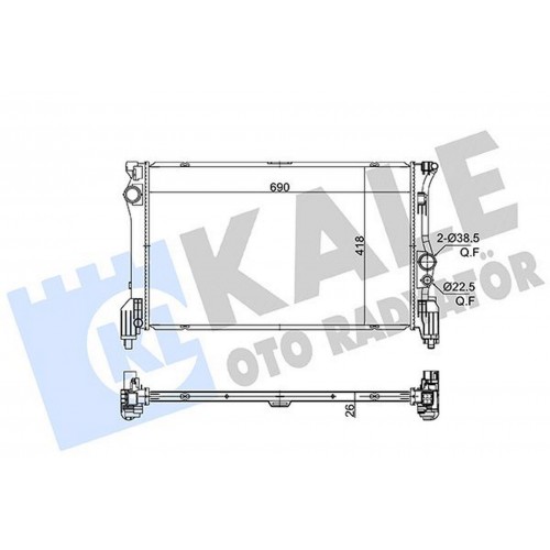 MOTOR SU RADYATORU MERCEDES VITO W447 14