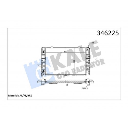 MOTOR SU RADYATORU VOLVO C70 I 1997-2005 S70 1996-2000 V70 I 1995-200 XC70 CROSS COUNTRY 1997-2002