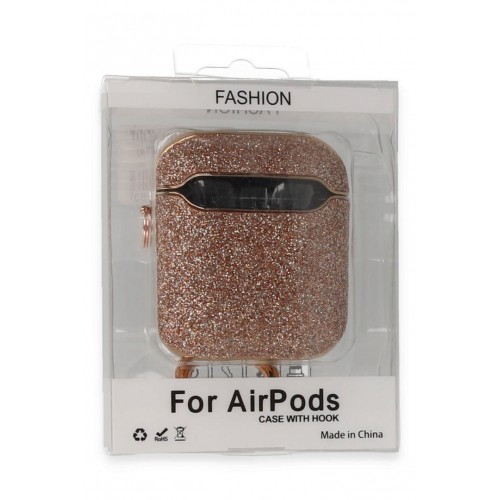 Newface Airpods 2 (2.nesil) Spell Simli Kılıf - Rose Gold