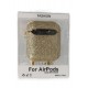 Newface Airpods 2 (2.nesil) Spell Simli Kılıf - Gold