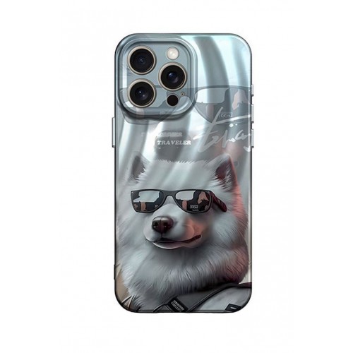 Newface iPhone 14 Pro Kılıf Crew Desenli Kapak - Köpek