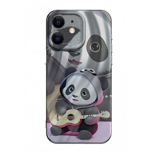 Newface iPhone 11 Kılıf Crew Desenli Kapak - Panda