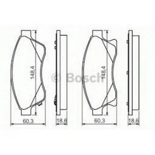 ÖN BALATA 15 INC ASTRA J 1.3 CDTI-1.4-1.4 TURBO-1.6 1.7 CDTİ 2.0CDTİ 10 AVEO 11 CRUZE 11