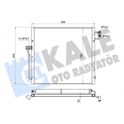 KLIMA RADYATORU MERCEDES W166 X166 C292