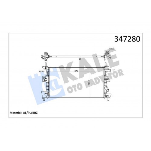 MOTOR SU RADYATORU FOCUS III C MAX 11 1.6TI VCT 1.6 ZETEC EFI AL PL BRZ