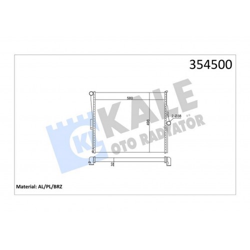 MOTOR SU RADYATORU BMW N47 N46 M54 M57 E83