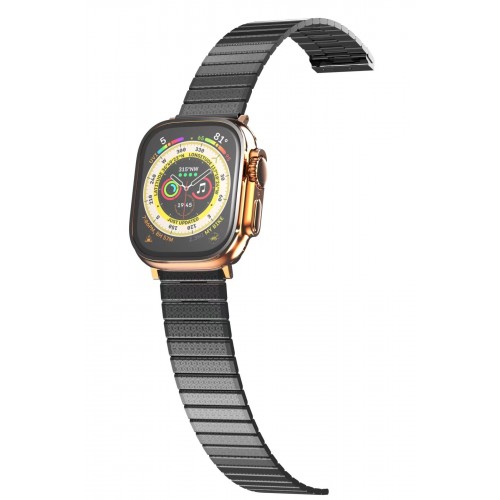 Newface Apple Watch 38mm Made Metal Kordon - Siyah