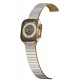 Newface Apple Watch 38mm Made Metal Kordon - Gümüş-Gold