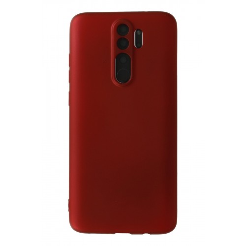 Newface Xiaomi Redmi Note 8 Pro Kılıf First Silikon - Bordo