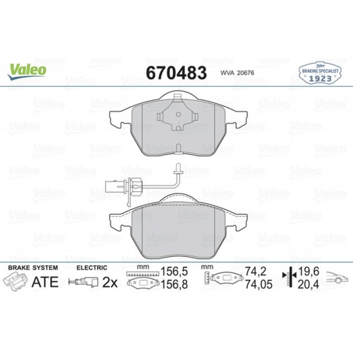 ÖN BALATA FİŞLİ PASSAT 96-01 A6 94-97 100 AVANT 1.8-2.0-2.5-2.6 TDI 16V GDB1049