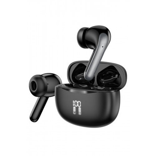 Earldom TWS36 Aktif Gürültü Engelleyici Özellikli Bluetooth 5.3 Kablosuz Airpods Kulaklık - Siyah