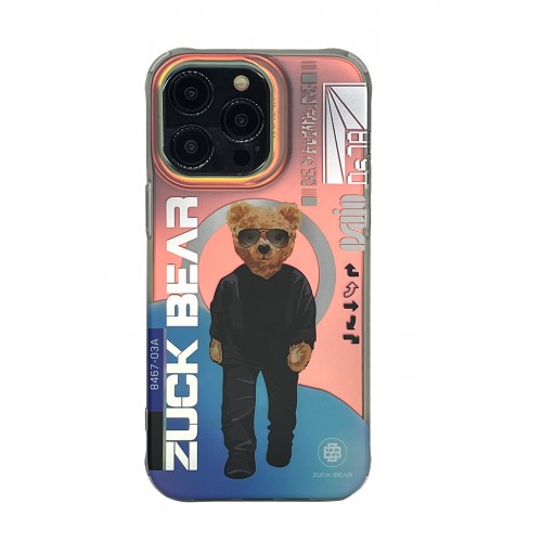 ZuckBear iPhone 15 Pro Max Berlin Boss Magsafe Kapak - Zwei Charm