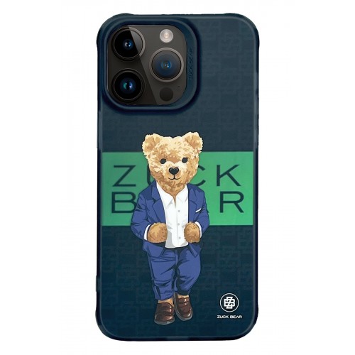 ZuckBear iPhone 15 Pro Max French Riviera Chic Kapak - Saint-Tropez Shimm