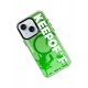 Keep Off iPhone 15 Summer Travel Magsafe Kapak - Green Mood