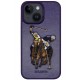 Santa Barbara Polo Racquet Club iPhone 14 Jockey Deri Kapak - Mor