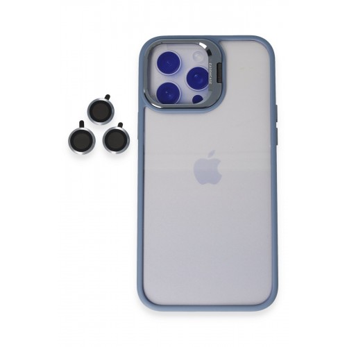 Joko iPhone 14 Pro Max Kılıf Roblox Lens Standlı Kapak - Sierra Blue