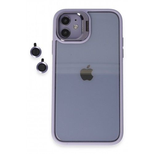 Joko iPhone 11 Kılıf Roblox Lens Standlı Kapak - Lila