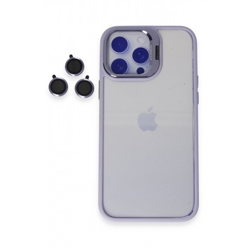 Joko iPhone 13 Pro Max Kılıf Roblox Lens Standlı Kapak - Lila