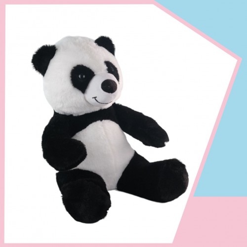 PANDA PELUŞ UYKU ARKADAŞI 35 CM SİYAH - BEYAZ