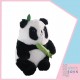 PANDA PELUŞ BAMBU UYKU ARKADAŞI 30 CM SİYAH - BEYAZ