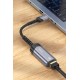 Hoco UA26 Tak Çalıştır USB to RJ45 1000 Mbps Ethernet Dönüştürücü - Gri