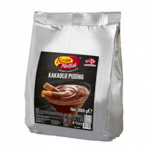 BİZİM MUTFAK - PUDİNG KAKAOLU (1 X 3 KG) BİZİM MUTFAK