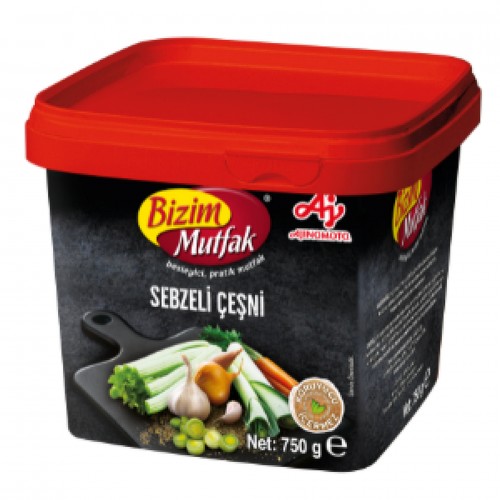 BİZİM MUTFAK - ÇEŞNİ SEBZELİ (1 X 5 KG) BİZİM MUTFAK