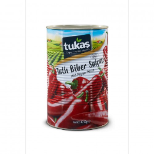 TUKAŞ - BİBER SALÇASI TATLI (1 X 5 KG) TUKAŞ