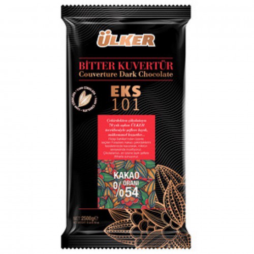 ÜLKER - KUVERTÜR BİTTER (1 X 2,5 KG) ÜLKER T