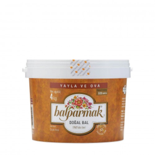 BALPARMAK - BAL ÇİÇEK YAYLA VE OVA KOVA (1 X 4 KG) BALPARMAK