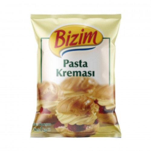 BİZİM MUTFAK - PASTA KREMASI TOZ (1 X 1 KG) BİZİM