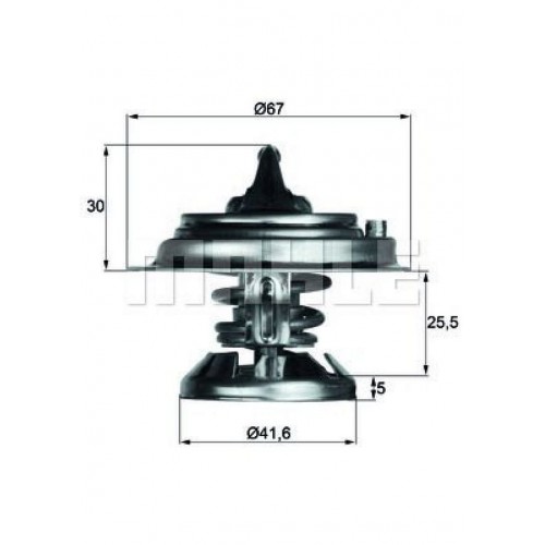 TERMOSTAT ( 85° ) SPRINTER 208/212/308/312/408/412D-VARIO 512/612/812-T1/208/210/308/310/408/410/507