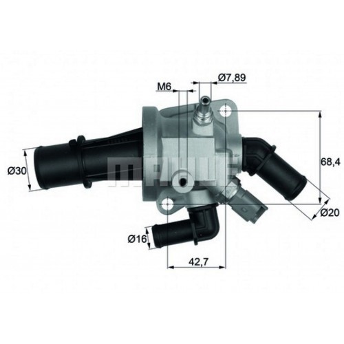 TERMOSTAT (KOMPLE) G852.88 ALBEA-DOBLO-PALIO-1.3 CORSA C-COMBO-MERIVA 1.3 CDTI MŞRLÜ 88C(TI153.88)