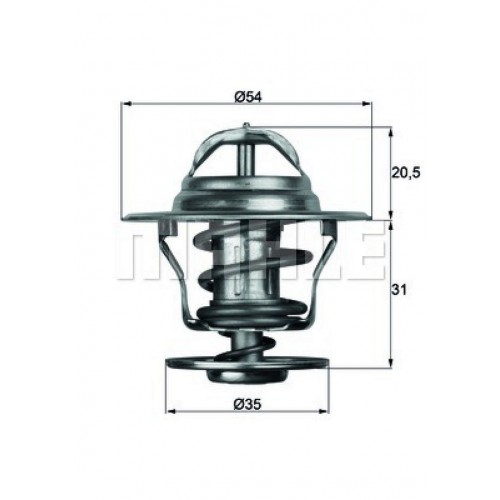 TERMOSTAT LGN-ASTRA-GOLF-JETTA-PASSAT-CORDOBA-IBIZA-TOLEDO-CADDY (87C)