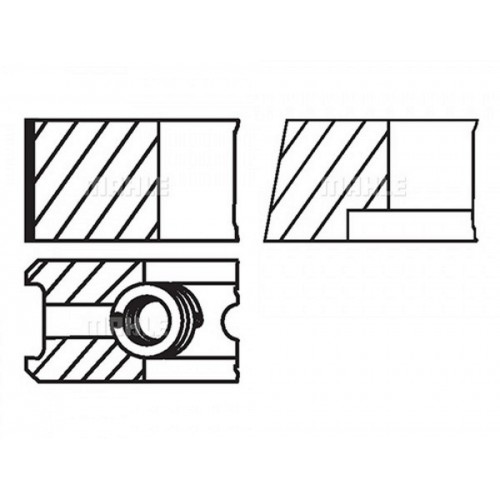 SEGMAN 86.40 MM STD FIAT TEMPRA