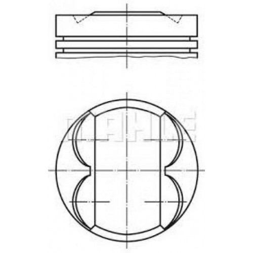 PISTON SEGMAN 86.40 MM STD MM PALİO 1.6 16V