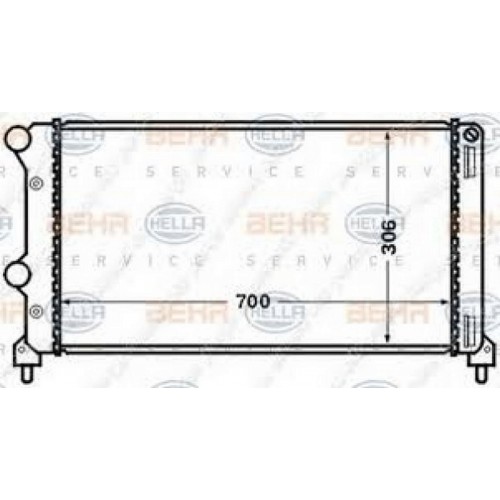 RADYATÖR DOBLO 1.9 JTD-1.3MTJ MEK AC KLİMASIZ 730x305.4x38 -46807378