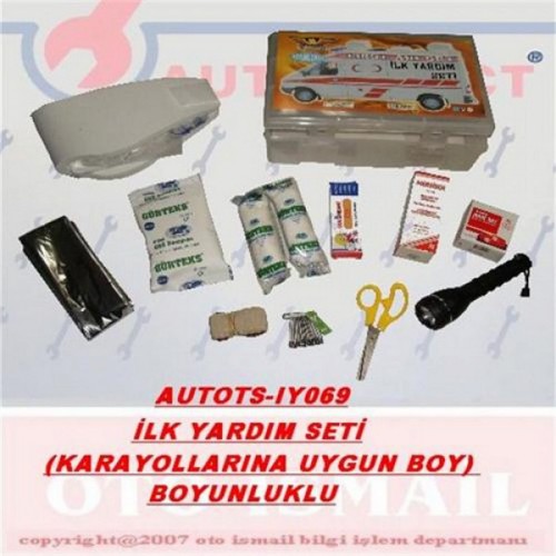 İLK YARDIM SETİ KARAYOLLARINA UYGUN BOY BOYUNLUKLU HIRDAVAT