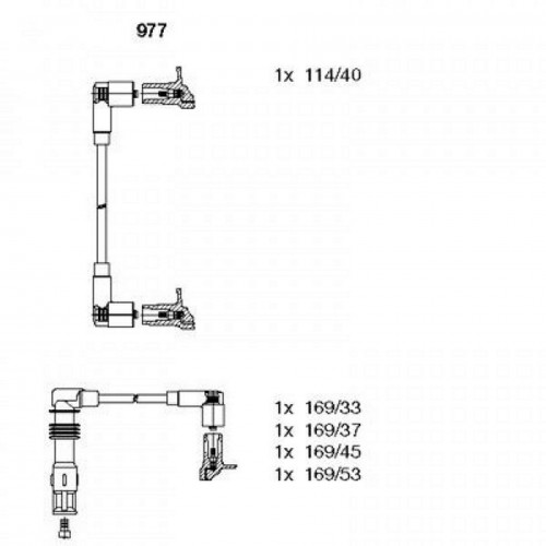 BUJİ KABLOSU TAKIM POLO4 1.4 16V-AFH