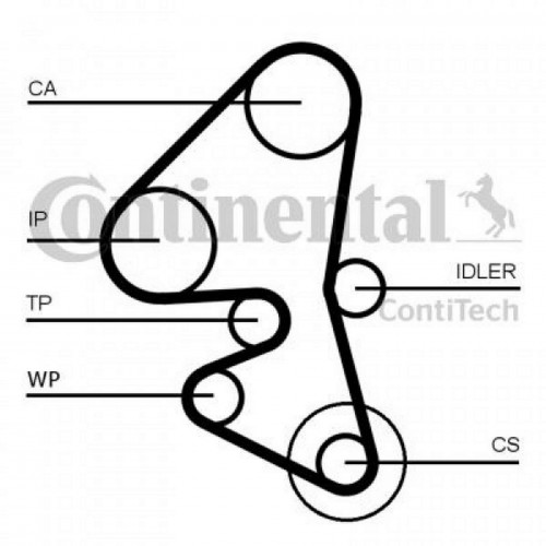 TRİGER KAYIŞI 141x254 PEUGEOT 207 CC SW 308 3008 BERLINGO C3 1.6HDI 8V 08 FORD C-MAX FIESTA