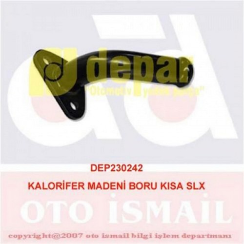 KALORİFER MADENİ BORU KISA SLX