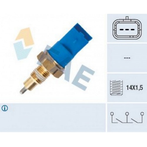 GERİ VİTES MÜŞÜRÜ MEGANE 2-CLIO 3-DUSTER 10-MOVANO B-MASTER 3 3 FİŞLİ