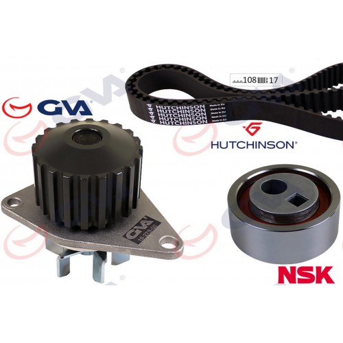 DEVİRDAİMLİ EKSANTRİK GERGİ KİTİ 108x170 P106-206-306-307-405-PARTNER-BERLINGO-XSARA-SAXO 1.4 TU3JP