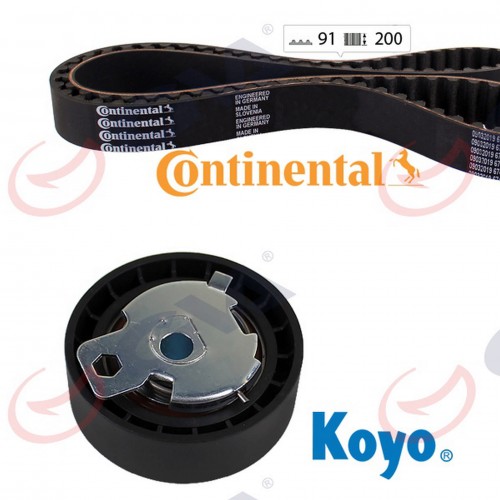 EKSANTRİK GERGİ KİTİ 091x200 FOCUS I-II 98- -CMAX-MONDEO IV 07- -CONNECT 02- 1.8TDCI TEFLONSUZ