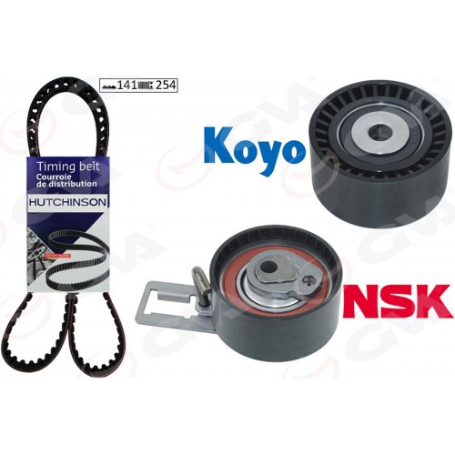 EKSANTRİK GERGİ KİTİ 141x25.4 C5 III-C4 II-DS4-P208-P308-P3008-P5008-P2008-PARTNER TEPE- BERLINGO III-C3 III-DS3-DS5-P301-C ELYSEE DV6C-DV6DTED E5 -TRANSİT COURIER-B-MAX-C-MAX 1.6TDCI Euro5